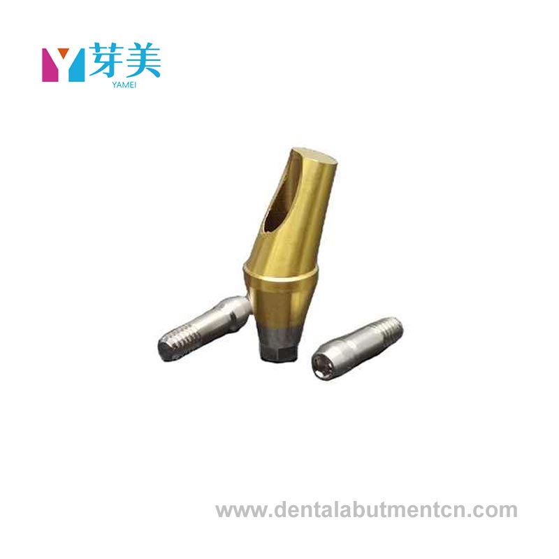 Abutment angolato